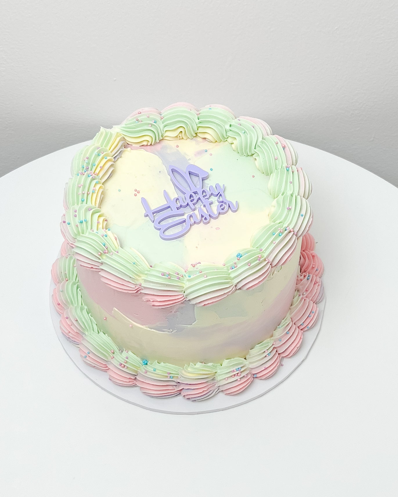 Pastel Easter Vintage Cake